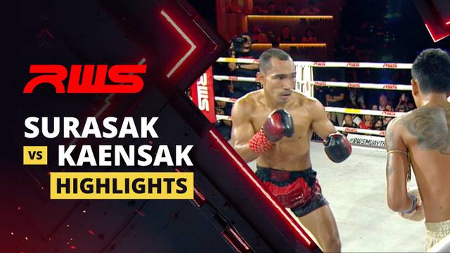 Surasak vs Kaensak - Highlight | RWS Muay Thai 2026