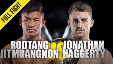 Rodtang vs. Jonathan Haggerty - ONE Full Fight - Bringing The Belt Back Home - August 2019