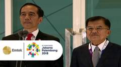 Presiden dan Wakil Presiden Republik Indonesia Resmi Membuka Asian Games 2018