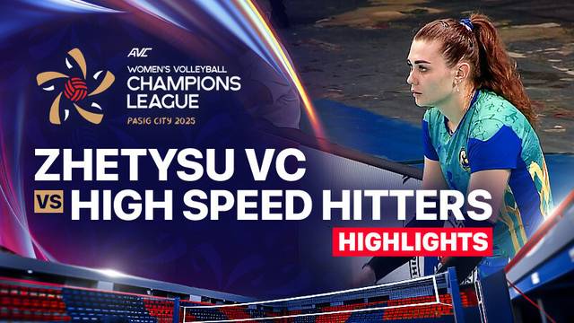 Zhetysu VC vs PLDT High Speed Hitters - Quarterfinals - Highlights | AVC Women's Volleyball Champions League