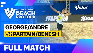 Full Match | George/Andre (BRA) vs Partain/Benesh (USA) | Beach Pro Tour - Challenge Itapema, Brazil 2023