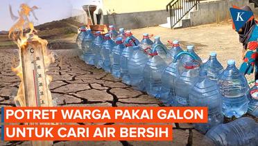 Sulitnya Warga Desa di Purworejo Ini Dapatkan Air Bersih
