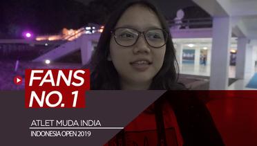 Mahasiswi Ini Jadi Fans No. 1 Atlet Muda Badminton India di Indonesia Open