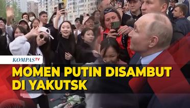 Momen Putin Disambut di Yakutsk, Sebelum Ketemu Kim Jong Un di Pyongyang
