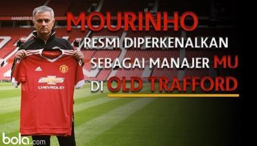 Mourinho Resmi Diperkenalkan Sebagai Manajer MU di Old Trafford