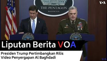 Presiden Trump Pertimbangkan Rilis Video Penyergapan Al Baghdadi