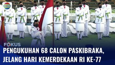Presiden Jokowi Kukuhkan 68 Calon Paskibraka di Istana Merdeka Jakarta | Fokus