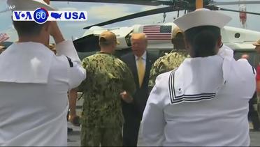 VOA60 America - U.S. President Donald Trump has wrapped up a four-day visit to Japan