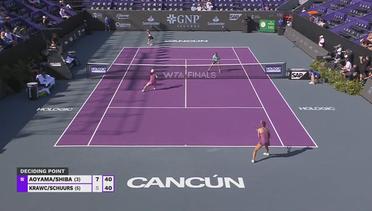 Aoyama/Shibahara vs Krawczyk/Schuurs - Highlights | WTA Finals Cancun 2023