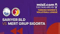 Full Match |  Sariyer BLD. vs Mert Grup Sigorta | Women's Turkish League