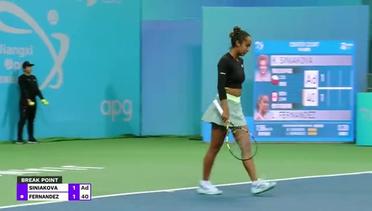 Semifinal: Katerina Siniakova vs Leylah Fernandez - Highlights | WTA Jiangxi Open 2023