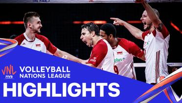 Match Highlight | Semi Final | VNL MEN'S - Poland 3 vs 0 Slovenia | Volleyball Nations League 2021