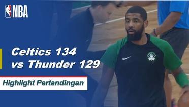 NBA I Cuplikan Pertandingan : Celtics 134 vs Thunder 129
