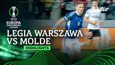 Legia Warszawa vs Molde - Highlights | UEFA Europa Conference League 2023/24