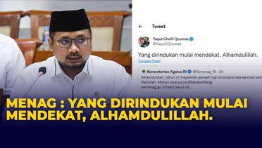 Jamaah Haji Indonesia Tahun Ini Berangkat, Menag: Berapa pun Kuotanya Siap