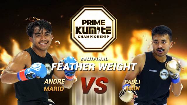 Semifinal 1 Featherweight: Andre Mario vs Fadli Amin
