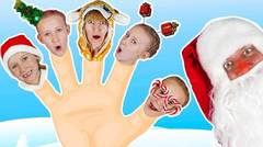 Christmas Finger Family Song | Christmas Songs for Kids | Anuta Kids Channel