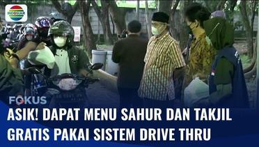Gratis! Takjil dan Menu Sahur di Yogyakarta Dibagikan dengan Sistem Drive Thru | Fokus