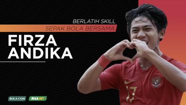 Berlatih Skill Sepak Bola Bersama Pemain Timnas Indonesia, Firza Andika