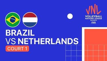 Full Match | VNL WOMEN'S - Brazil vs Netherlands | Volleyball Nations League 2021