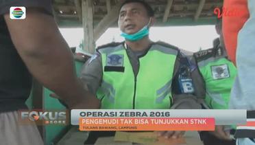 Terjaring Operasi Zebra, Pengendara Ini Berniat Menyogok Polisi - Fokus Sore