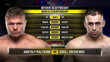 Anatoly Malykhin vs. Kirill Grishenko | ONE Championship Full Fight