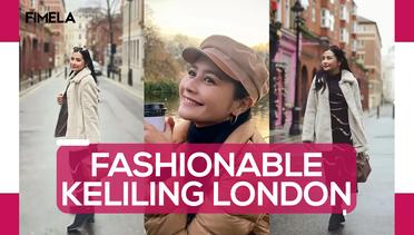 Prilly Latuconsina Liburan Keliling London dengan Tampil Fashionable