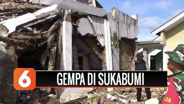 Gempa dengan Magnitudo 5,0 Rusak Ratusan Rumah di Sukabumi