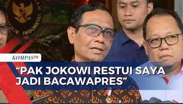 Mahfud MD Bertemu Jokowi Pertama Kalinya Usai Berstatus Bacawapres, Ini Katanya...