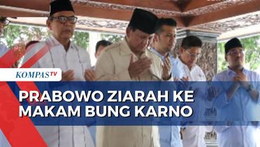 Kata Prabowo Usai Ziarah ke Makam Bung Karno di Blitar