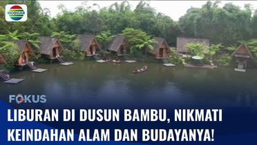 Sensasi Kulineran di Atas Pohon Seperti Sangkar Burung di Dusun Bambu Bandung | Fokus