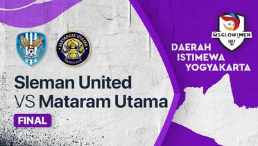 Full Match - Sleman United vs Mataram Utama | Liga 3 2021/2022