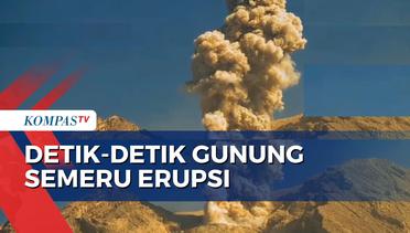 Gunung Semeru Erupsi, Semburkan Material Vulkanik Setinggi 1.000 Meter