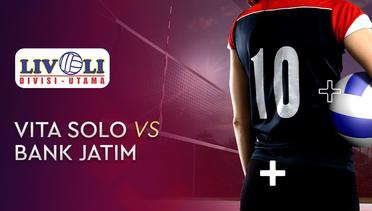 Full Match - Vita Solo vs Bank Jatim | Livoli 2019