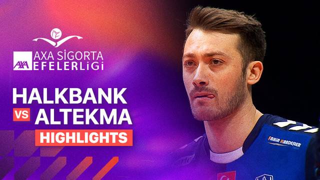Halkbank vs Altekma - Highlight | Turkish Men's Volleyball League 2025/26
