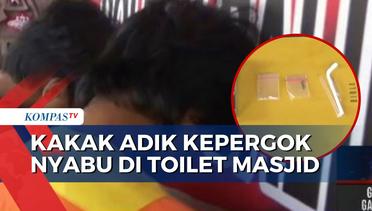 Kakak Beradik di Balikpapan Ditangkap Polisi Usai Kepergok Hisap Sabu di Toilet Masjid
