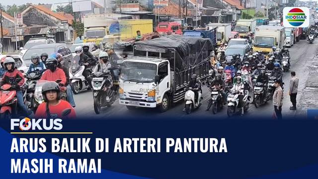 Arus Balik di Arteri Pantura Masih Ramai | Fokus