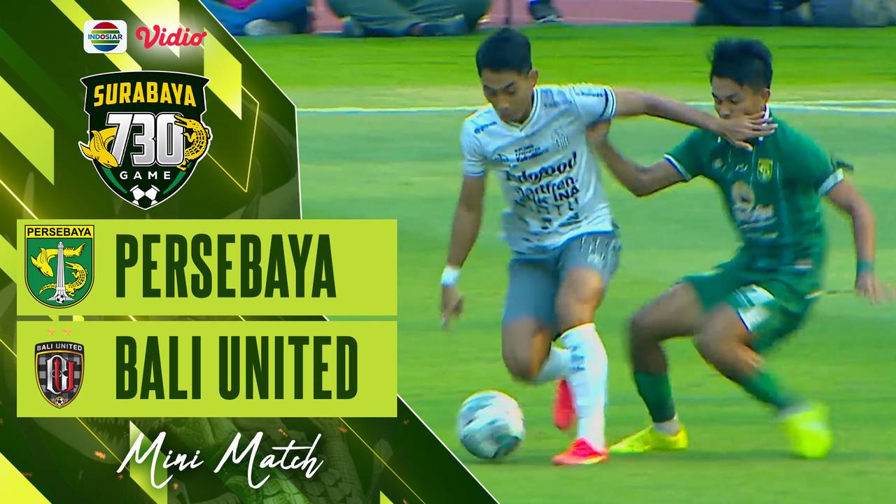 Pertandingan Panas Persebaya Vs Bali United Berakhir 3-2
