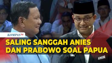 Saling Sanggah Anies VS Prabowo Soal Penyelesaian Konflik di Papua