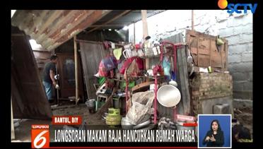 Warga di Imogiri Terpaksa Jebol Tembok Rumah Akibat Diterjang Longsor - Liputan 6 Siang