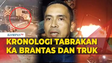 Kronologi Kecelakaan KA Brantas Tabrak Truk di Semarang, Sopir Sempat Minta Tolong ke Petugas