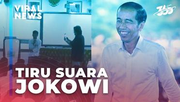 Viral! Pelajar Ini Dapat Menirukan Suara Presiden RI, Joko Widodo