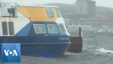 Hurricane Dorian- Winds and Rain Whip Nova Scotia as Dorian Lumbers On