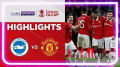 Match Highlights | Brighton & Hove Albion vs Manchester United | FA Cup 2022/23