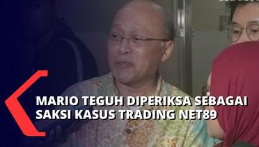 Mario Teguh Diperiksa Sebagai Saksi Kasus Trading Net89, Kuasa Hukum: Bukan BA, Hanya Konsultan!
