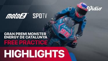 MotoGP 2024 Round 6 - Gran Premi Monster Energy de Catalunya Moto2: Free Practice - Highlights | MotoGP 2024