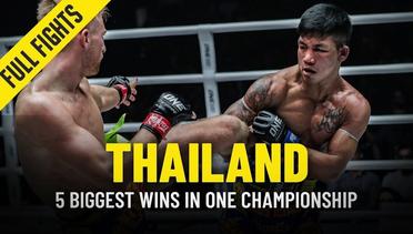 Thailand’s 5 Biggest Wins In ONE Championship
