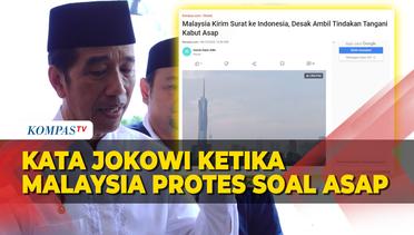 Jawab Santai Presiden Jokowi Ketika Malaysia Protes Asap Kebakaran Hutan