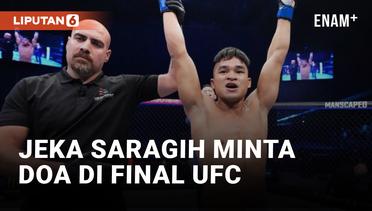 Jeka Saragih Minta Dukungan Masyarakat Indonesia di Final UFC