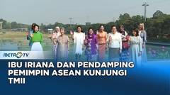 Ibu Iriana Jokowi Ajak Pendamping Pemimpin ASEAN ke TMII